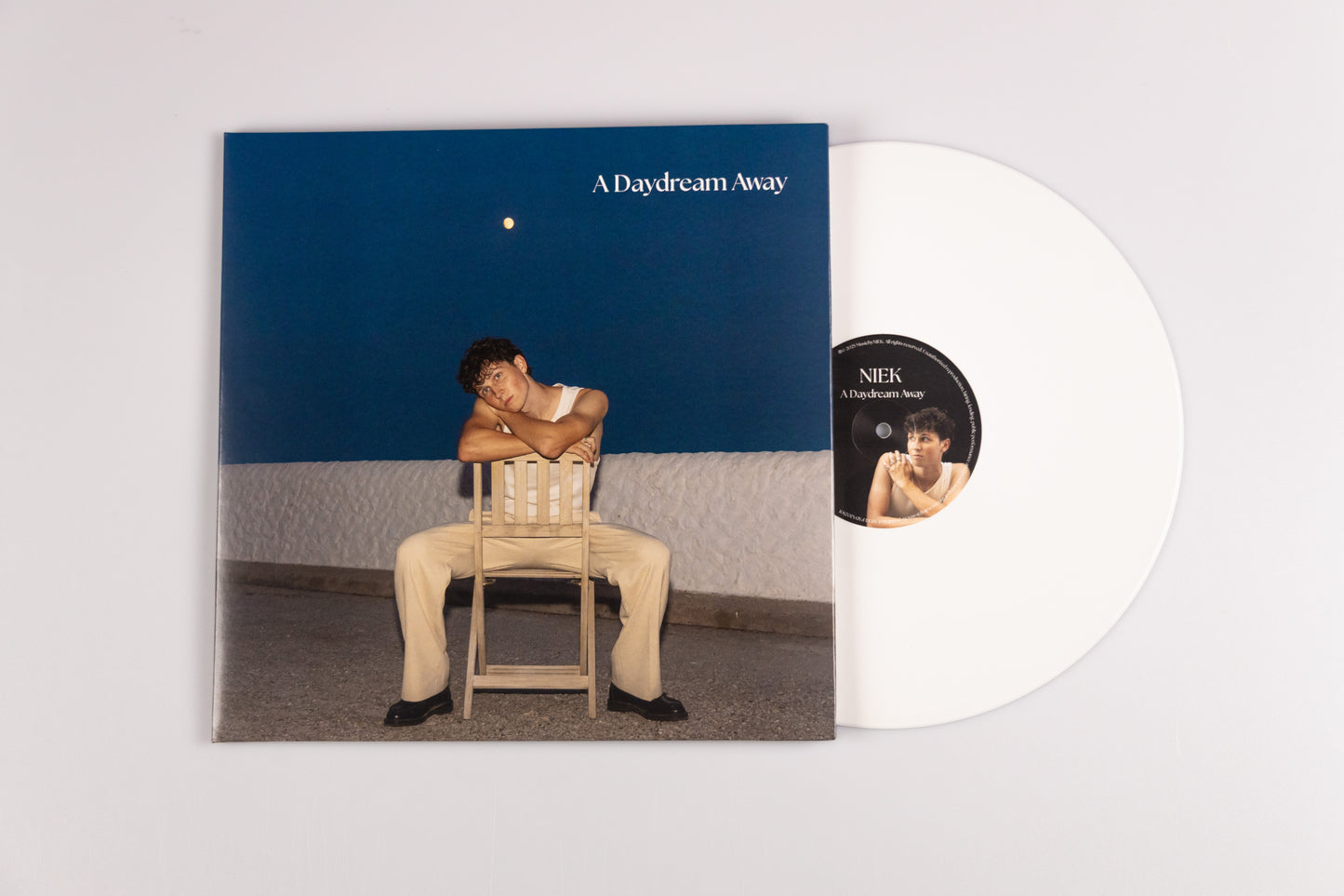 SIGNED White VINYL - A Daydream Away