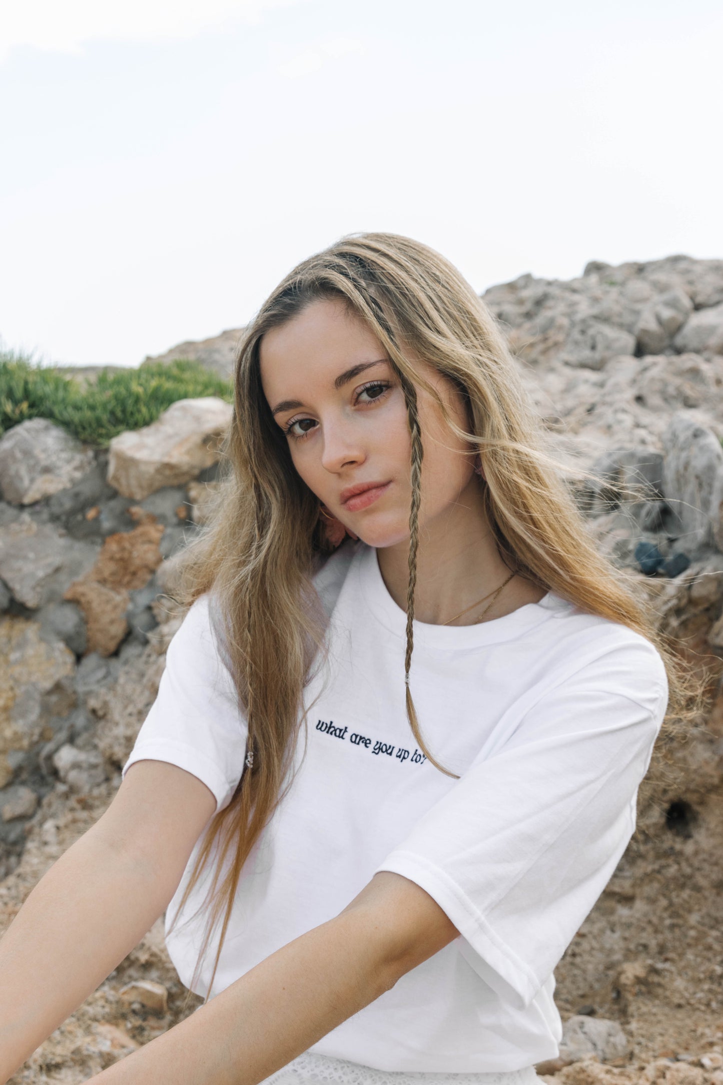 T-Shirt 'what are you up to?'