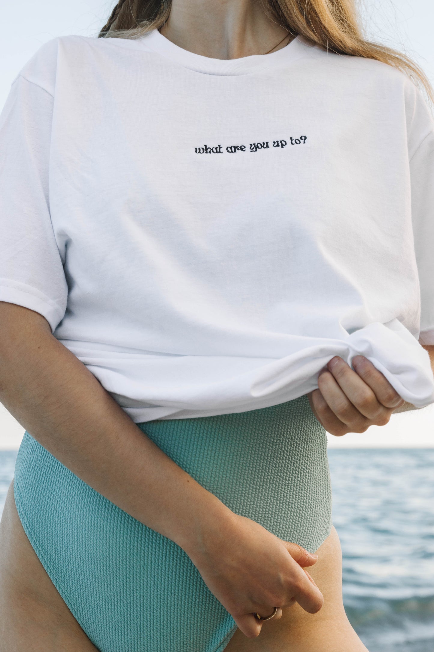 T-Shirt 'what are you up to?'