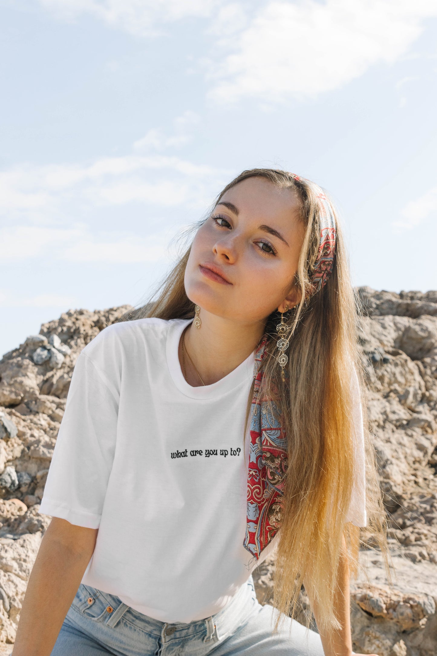 T-Shirt 'what are you up to?'