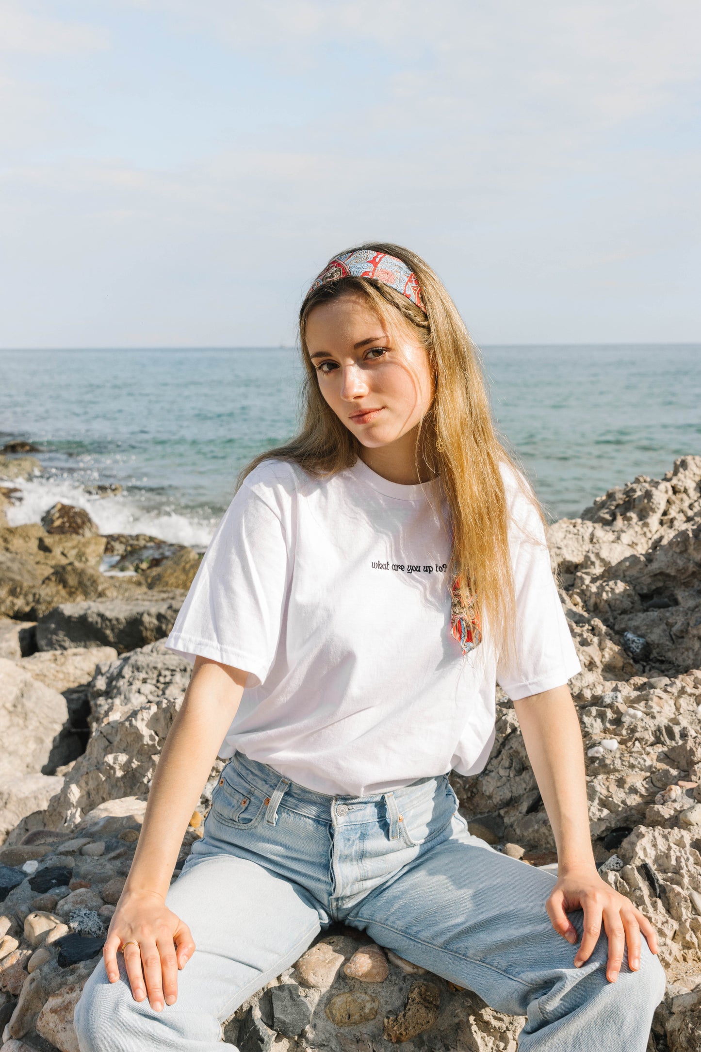 T-Shirt 'what are you up to?'